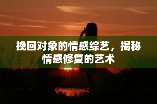 挽回对象的情感综艺,揭秘情感修复的艺术 挽回对象的情感综艺,揭秘情感修复的艺术