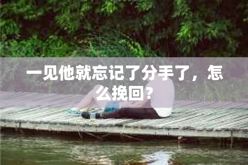 一见他就忘记了分手了,怎么挽回? 一见他就忘记了分手了,怎么挽回?