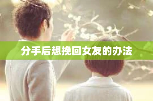 分手后想挽回女友的办法 分手后想挽回女友的办法