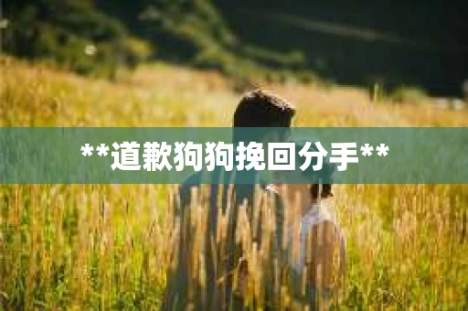 **道歉狗狗挽回分手** **道歉狗狗挽回分手**