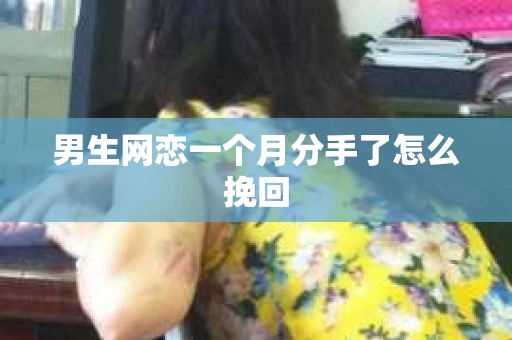 男生网恋一个月分手了怎么挽回