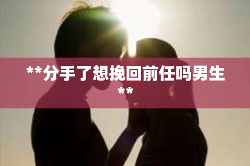 **分手了想挽回前任吗男生**