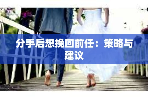 分手后想挽回前任：策略与建议