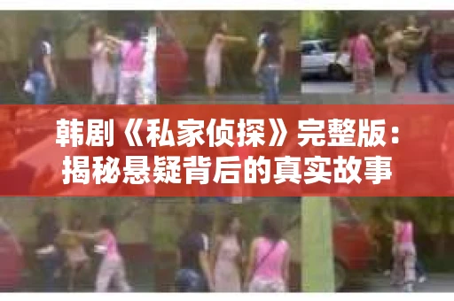 韩剧《私家侦探》完整版：揭秘悬疑背后的真实故事