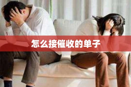 怎么接催收的单子