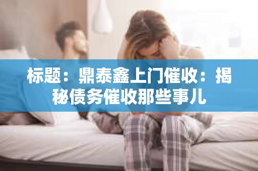 标题：鼎泰鑫上门催收：揭秘债务催收那些事儿