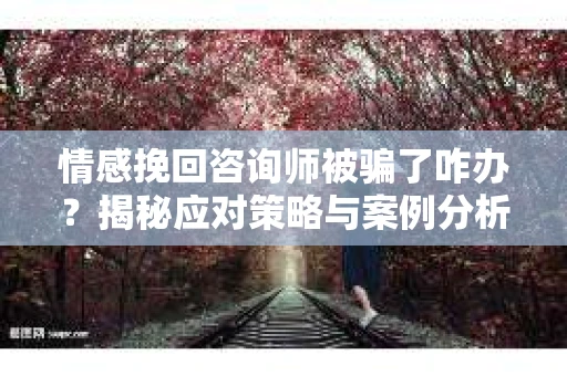 情感挽回咨询师被骗了咋办？揭秘应对策略与案例分析
