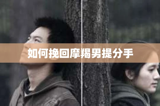 如何挽回摩羯男提分手